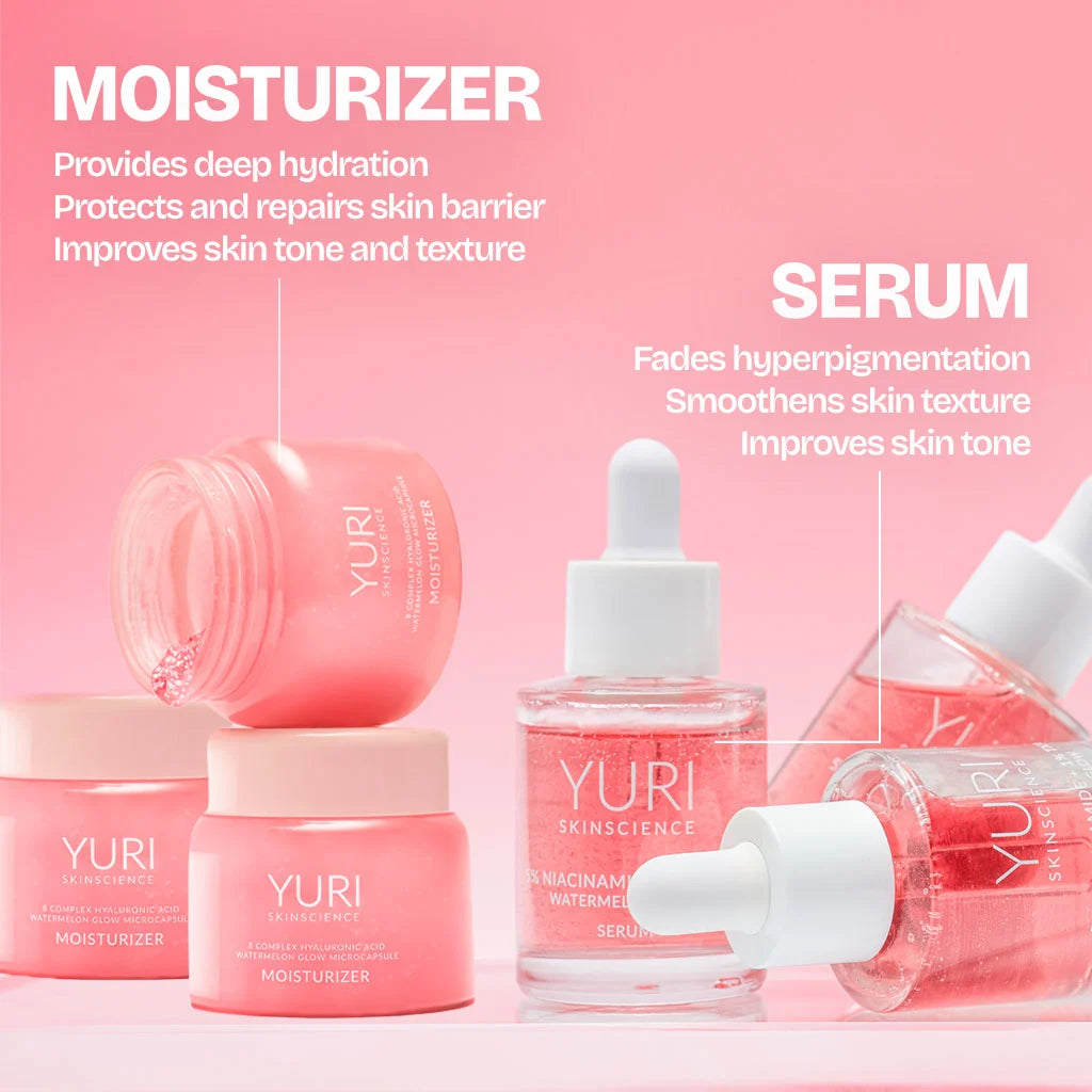 Glow Combo- Serum and Moisturizer