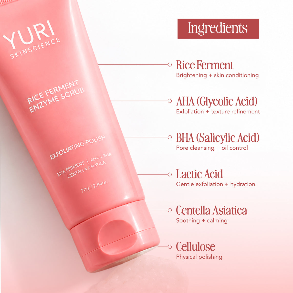 Rice Ferment Enzyme Scrub- Brightening Polish